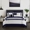 Lux-Bed LLC Hortense 8 or 6 Piece Comforter And Quilt Set Hotel Collection